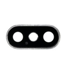 Krytka kamery Apple iPhone XS White / bílá + sklíčko