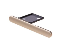Držák SIM Sony Xperia XA1 Plus G3421, G3423 Gold / zlatý, Originál