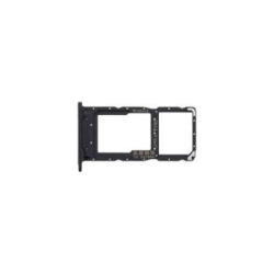 Držák SIM + microSD Huawei P Smart 2019 Black / černý, Originál
