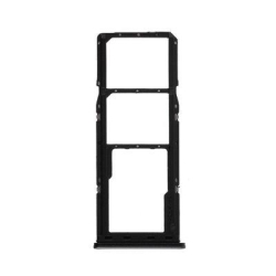 Držák SIM + microSD Samsung A305, A505, A705 Galaxy A70 Black / černý, Originál