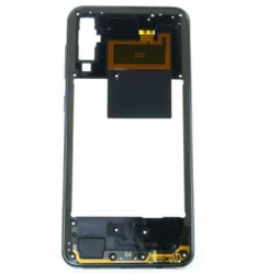 Střední kryt Samsung A505 Galaxy A50 Black / černý, Originál