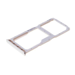 Držák SIM + microSD Huawei P30 Lite White / bílý, Originál
