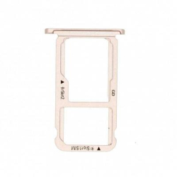 Držák SIM + microSD Huawei Honor 6X Gold / zlatý, Originál