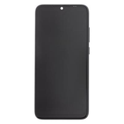 Přední kryt Xiaomi Redmi Note 7 Black / černá + LCD + dotyková d