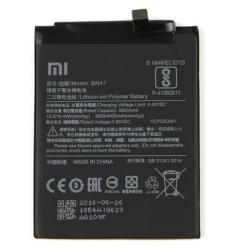 Baterie Xiaomi BN47 3900mAh pro Redmi 6, Redmi 6 Pro, Mi A2 Lite, Originál