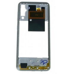 Střední kryt Samsung A505 Galaxy A50 White / bílý (Service Pack)