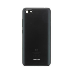 Zadní kryt Xiaomi Redmi 6A Black / černý (Service Pack)