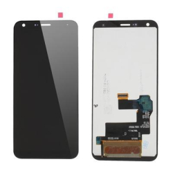 LCD LG Q7 Plus, LMQ610 + dotyková deska Black / černá, Originál