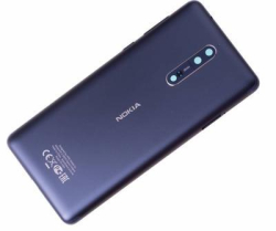 Zadní kryt Nokia 8 Blue / modrý, Originál