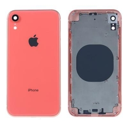 Zadní kryt Apple iPhone XR Coral / oranžový + sklíčko kamery + s