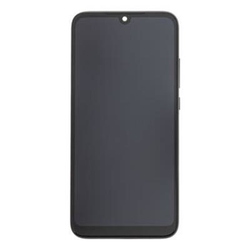 Přední kryt Xiaomi Redmi 7 Black / černý + LCD + dotyková deska, Originál
