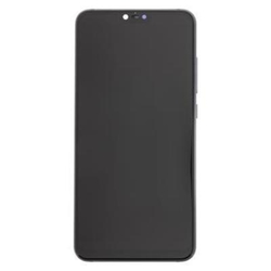 Přední kryt Xiaomi Mi 8 Lite Black / černý + LCD + dotyková desk