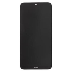 Přední kryt Xiaomi Redmi 8, Redmi 8A Black / černý + LCD + dotyková deska, Originál