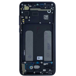 Přední kryt Xiaomi Mi 9 Lite Tarnish Black / černý + LCD + dotyková deska, Originál