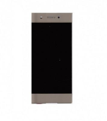 LCD Sony Xperia XA1, G3121 + dotyková deska Gold / zlatá, Originál