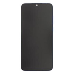Přední kryt Xiaomi Redmi Note 8 Pro Blue / modrý + LCD + dotyková deska, Originál