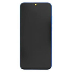 Přední kryt Huawei Honor 20 Lite Blue / modrý + LCD + dotyková deska, Originál