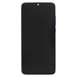 Přední kryt Xiaomi Redmi Note 8 Pro Blue / modrý + LCD + dotyková deska, Originál