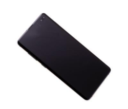 Přední kryt Samsung G975 Galaxy S10 Plus Canary Yellow + LCD + dotyková deska, Originál