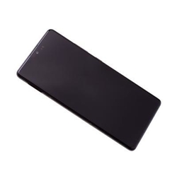 Přední kryt Samsung G770 Galaxy S10 Lite Prism Black + LCD + dot
