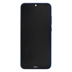 Přední kryt Xiaomi Redmi Note 8T Blue / modrý + LCD + dotyková d