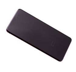 Přední kryt Samsung G980 Galaxy S20 Purple fialový + LCD + dotyková deska, Originál