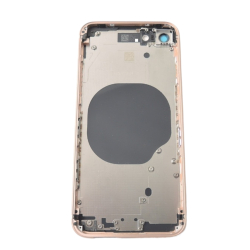 Zadní kryt Apple iPhone 8 Gold / zlatý + sklíčko kamery + střed