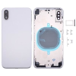 Zadní kryt Apple iPhone XS Max White / bílý + sklíčko kamery + s