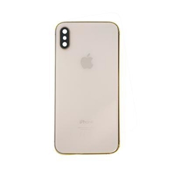 Zadní kryt Apple iPhone XS Gold / zlatý + sklíčko kamery