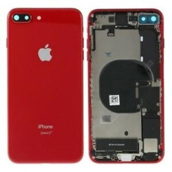 Zadní kryt Apple iPhone 8 Plus Red / červený + sklíčko kamery +