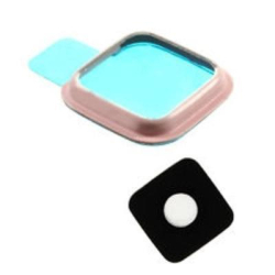 Krytka kamery Samsung A710 Galaxy A7 Rose Gold / růžové + sklíčko, Originál