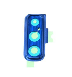 Krytka kamery Samsung A750 Galaxy A7 2018 Blue / modré + sklíčko, Originál