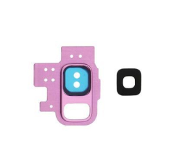 Krytka kamery Samsung G960 Galaxy S9 Violet / fialové + sklíčko, Originál