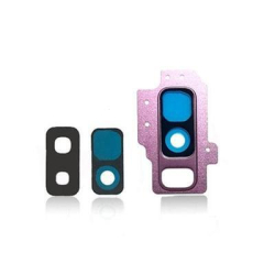Krytka kamery Samsung G965 Galaxy S9 Plus Violet / fialové + sklíčko, Originál