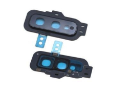 Krytka kamery Samsung G970 Galaxy S10e Black / černé + sklíčko, Originál