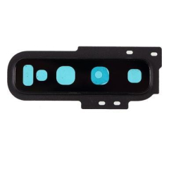 Krytka kamery Samsung G973 Galaxy S10 Black / černé + sklíčko, Originál