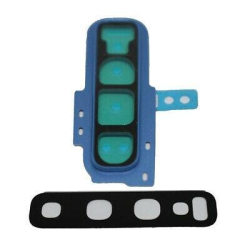 Krytka kamery Samsung G973 Galaxy S10 Blue / modré + sklíčko, Originál