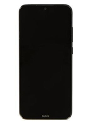 Přední kryt Xiaomi Redmi Note 8T Black / černý + LCD + dotyková deska, Originál