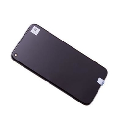 Přední kryt Huawei P40 Lite Midnight Black / černý + LCD + dotyk