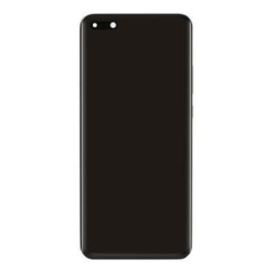 Přední kryt Huawei P40 Pro Ice White / bílý + LCD + dotyková deska, Originál