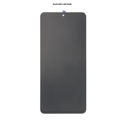 Přední kryt Samsung G977 Galaxy S10 5G Crown Silver / stříbrný + LCD + dotyková deska, Ori