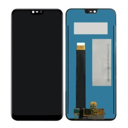 LCD Nokia 6.1 Plus + dotyková deska Black / černá, Originál