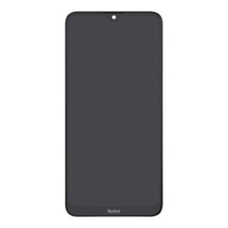 Přední kryt Xiaomi Redmi 8A Black / černý + LCD + dotyková deska, Originál