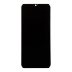 Přední kryt Realme 5 Black / černý + LCD + dotyková deska, Originál
