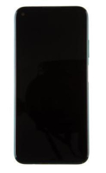 Přední kryt Huawei P40 Lite Crush Green / zelený + LCD + dotyková deska, Originál