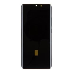 Přední kryt Xiaomi Mi Note 10 Lite Midnight Black / černý + LCD + dotyková deska, Originál