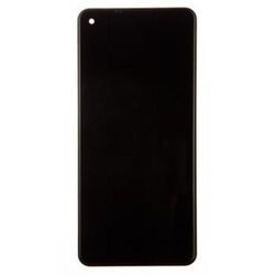 Přední kryt Samsung A217 Galaxy A21s Black / černý + LCD + dotyková deska, Originál