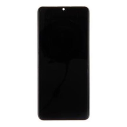 Přední kryt Huawei Y6p, Honor 9A Black / černá + LCD + dotyková