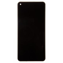 Přední kryt Xiaomi Redmi Note 9 White / bílý + LCD + dotyková deska, Originál