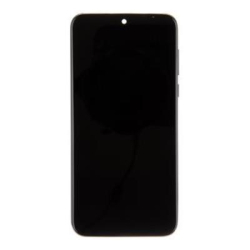 Přední kryt Motorola G8 Plus Dark Blue / tmavě modrý + LCD + dotyková deska, Originál